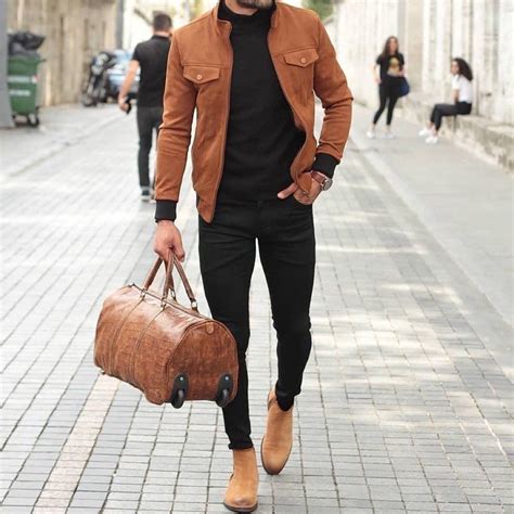 ¡Bravo! 40+ Verdades reales que no sabías antes sobre Brown Leather Chelsea Boots Outfit Men ...