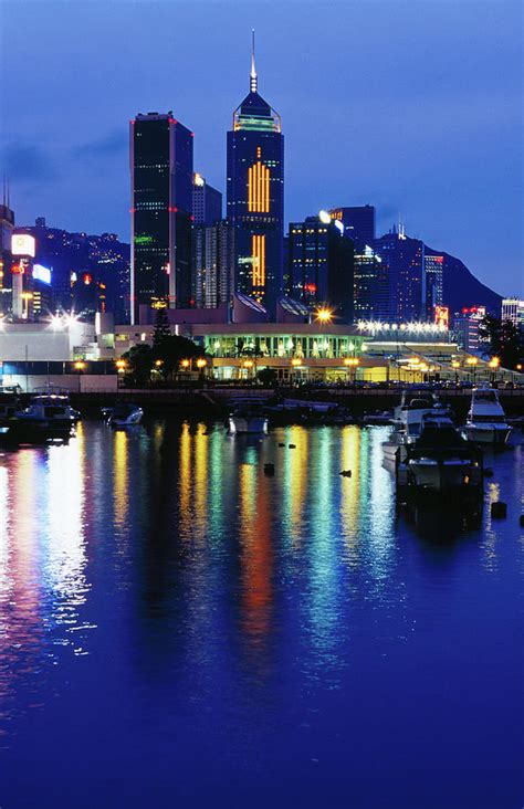 Causeway Bay & Hong Kong Island Skyline Photograph by Richard I'anson - Fine Art America