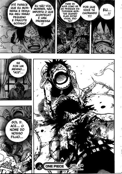 Capítulo #574 - A Morte de Portgas D. Ace | Mangá OpEx One Piece Comic ...