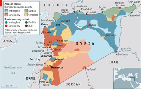 State of play - Syria's borders