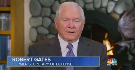 Robert Gates Talks Biden, Trump Criticism on Meet the Press