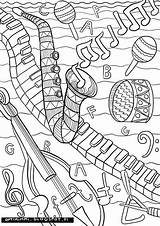 Music Adult Coloring Pages sketch template