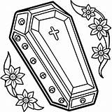 Free Printable coffin coloring Pages For Kids  Coloring Fun Zone sketch template