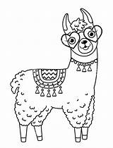 Lama Coloring Pages To Download And Print For Free sketch template