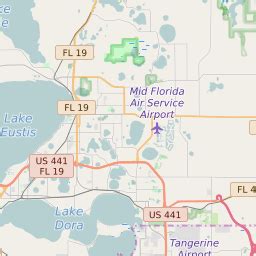 Map Of Tavares Florida - Black Sea Map