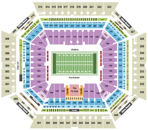 Hard Rock Stadium Tickets & Seating Chart - ETC