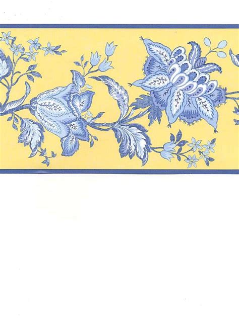 French Country Wallpaper Border | French country wallpaper, Wallpaper border, Waverly wallpaper