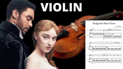 Bridgerton Violin Main Theme - Violin Sheet Music - YouTube