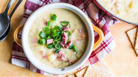 Cheesy Ham and Potato Soup Recipe - Food.com