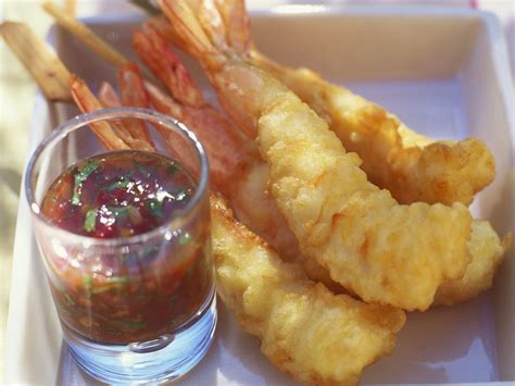 Battered Shrimp with Chilli Sauce recipe | Eat Smarter USA