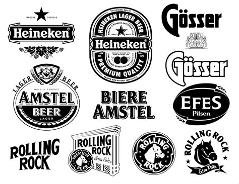 Beer Brand Logo Svg Clipart Printable Vinyl Sticker Cut Files | Sexiz Pix