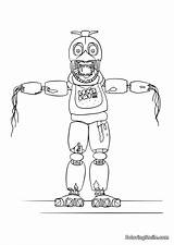FNAF Animatronic Coloring Pages  Download Or Print For Free sketch template