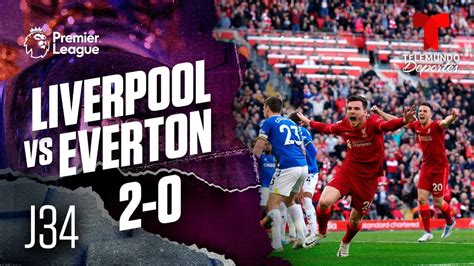 Highlights & Goals | Liverpool vs. Everton 2-0 | Premier League ...