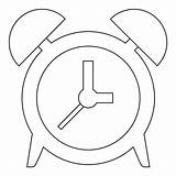 Alarm Clock coloring Page  ColouringPages sketch template