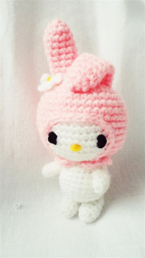 Items similar to My Melody amigurumi , Crochet DOll on Etsy