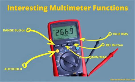 Interesting Multimeter Functions (And What They Really Do)