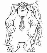 Monsters Inc Coloring Pages For Kids sketch template