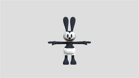 Epic Mickey- Oswald (Classic) - Download Free 3D model by adamvrheadset [34839c6] - Sketchfab