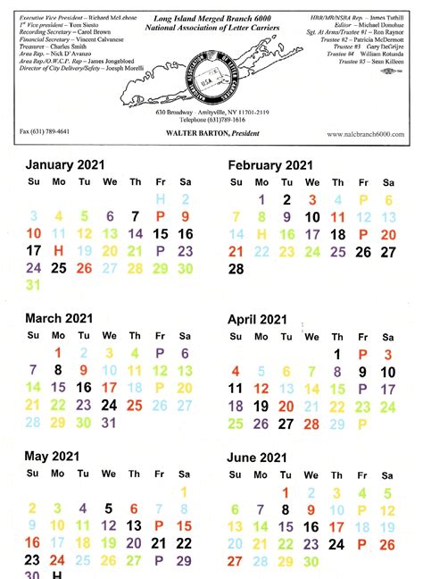 Nalc Color Coded Calendar 2022 | Calendar Printables Free Blank