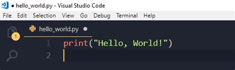 How To Run "Hello, World!" Program In Python