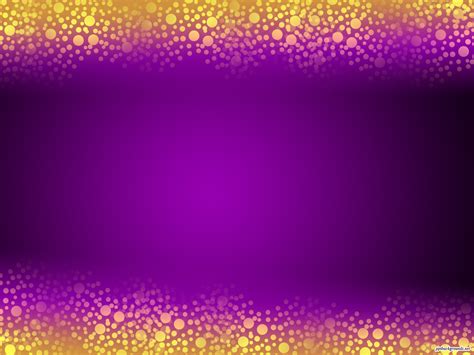 Purple And Gold Luxury Vector Background For PowerPoint, Google Slide Templates - PPT Backgrounds