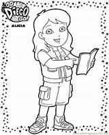Coloring Page Diego 20 Cartoons > Go Printable  Home sketch template