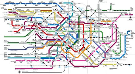 Carte De Métro Tokyo | Subway Application