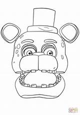 Withered Freddy Fazbear Coloring Sheets Pages sketch template