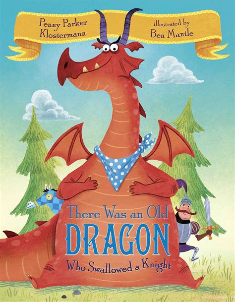 Old Dragon Who Swallowed a Knight now available as board book - www.crackingthecover.com