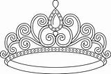Princesa Corona Para Colorear Página Aislada  Imagenes De Coronas sketch template