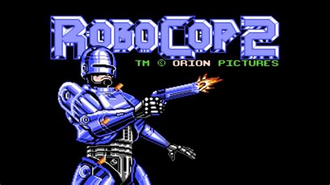 RoboCop 2. NES. Walkthrough - YouTube