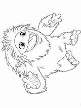 Everest yeti Coloring Page  Funny Pages sketch template