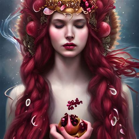 Dread Goddess Persephone - Hermetic Sapp - Digital Art & AI, Fantasy ...