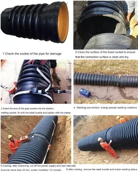 18 Inch Culvert Pipe 24 Inch Hdpe Double Wall Corrugated Pipe Sn4 Sn8 - Buy Hdpe Double Wall ...