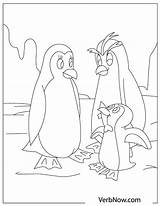 Free PENGUIN Coloring Pages For Download Printable PDF  VerbNow sketch template