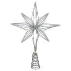 Northlight 11 in. Frosted Bethlehem Star with Gold Scrolling Christmas ...
