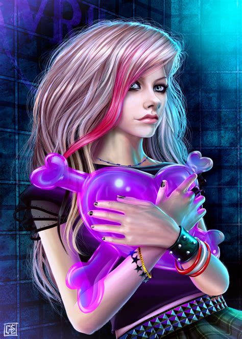 Avril Lavigne by Ferlancer on DeviantArt