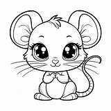 Download Coloring Pages Mouse Page  sketch template