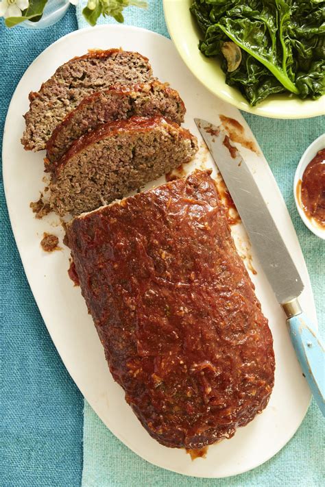 Spicy Ketchup-Glazed Meatloaf | Recipe | Spicy ketchup, Ground beef ...