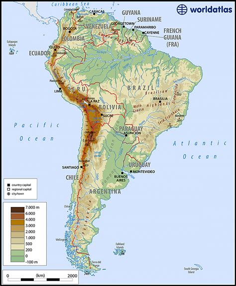 Is North America And South America One Continent? - WorldAtlas