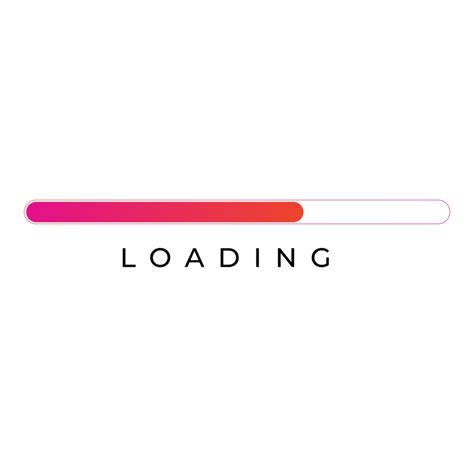 Loading bar progress icon with Transparent Background 17177700 PNG