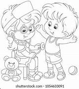 3  Thousand Sick Child Clip Art Royalty Free Images Stock Photos sketch template
