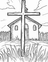 20 Cross Coloring Pages Free Printables For Kids sketch template