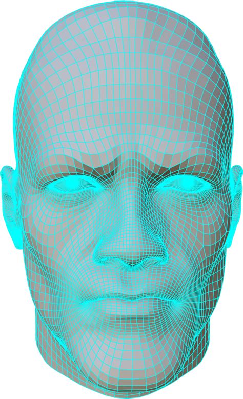 Transparent 3d Face Png - Original Size PNG Image - PNGJoy