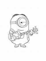 Minion Coloring Pages  Best For Kids sketch template