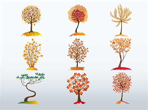 Autumn Tree Vector free vector | Download it now!