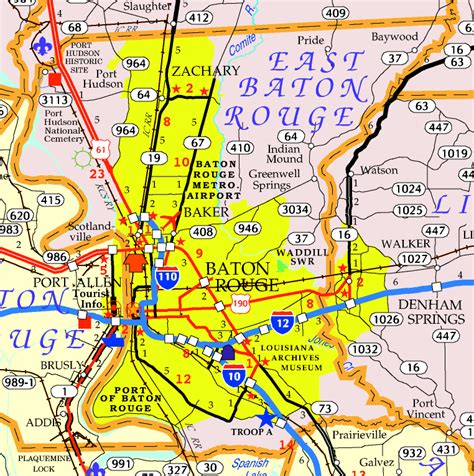 Baton Rouge Maps - Turnout matters - how Baton Rouge voters passed a tax ... / Baton rouge map ...