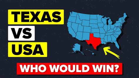 Video Infographic : TEXAS vs (The Rest Of) UNITED STATES - Who Would ...