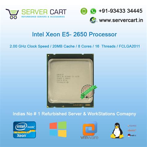 Intel Xeon E5-2650 Processor Best Price in India - ServerCart