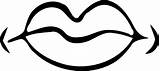 Free Lips Black And White Clipart Download  sketch template